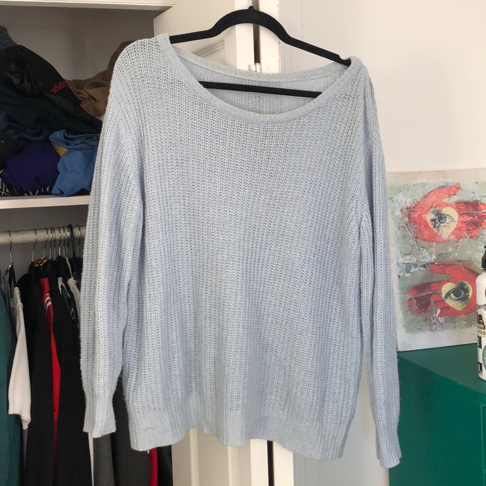 Brandy Melville powder blue sweater